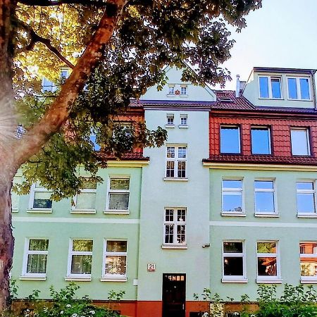 Appartamento Zielona Kamienica Danzica Esterno foto