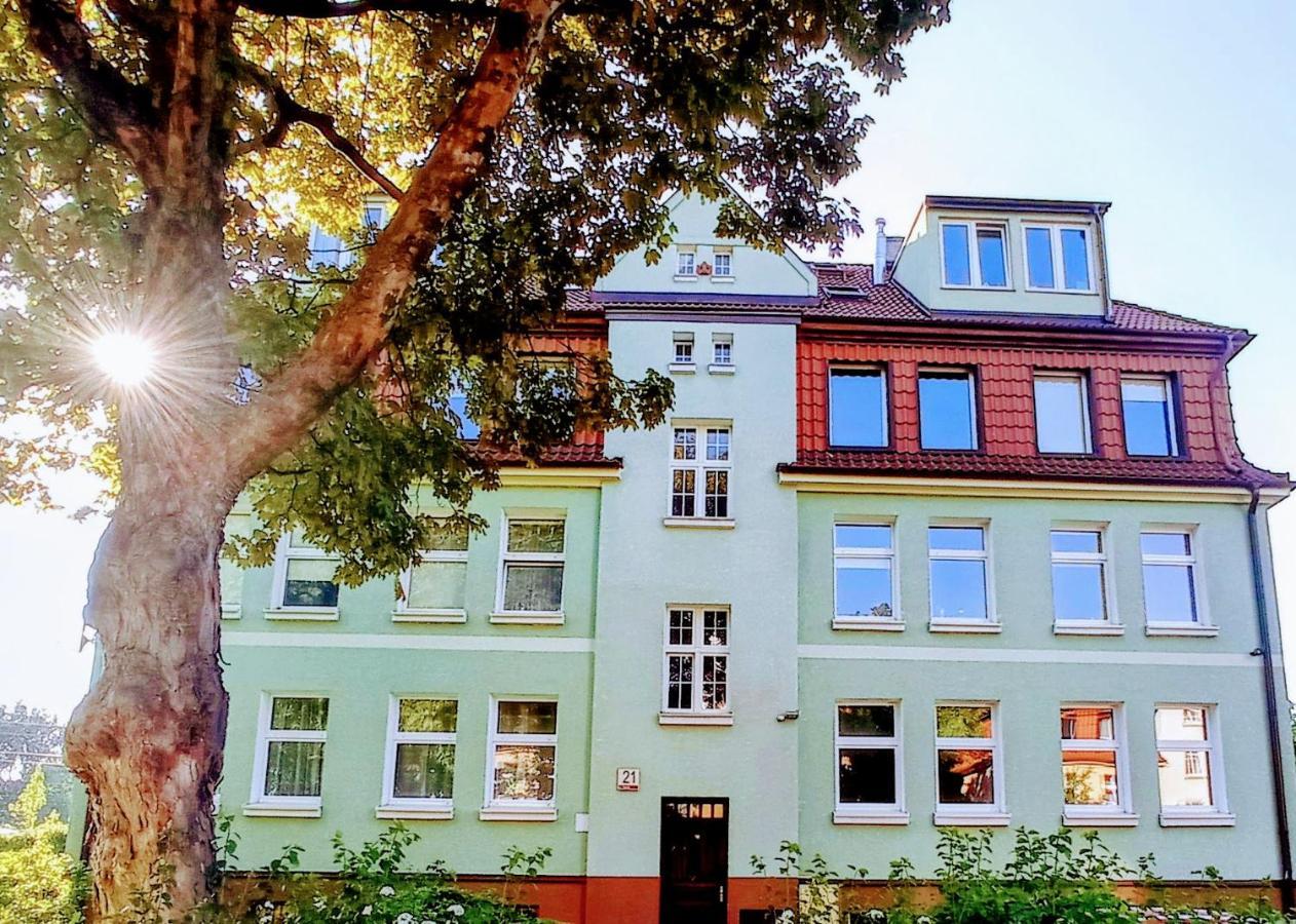 Appartamento Zielona Kamienica Danzica Esterno foto