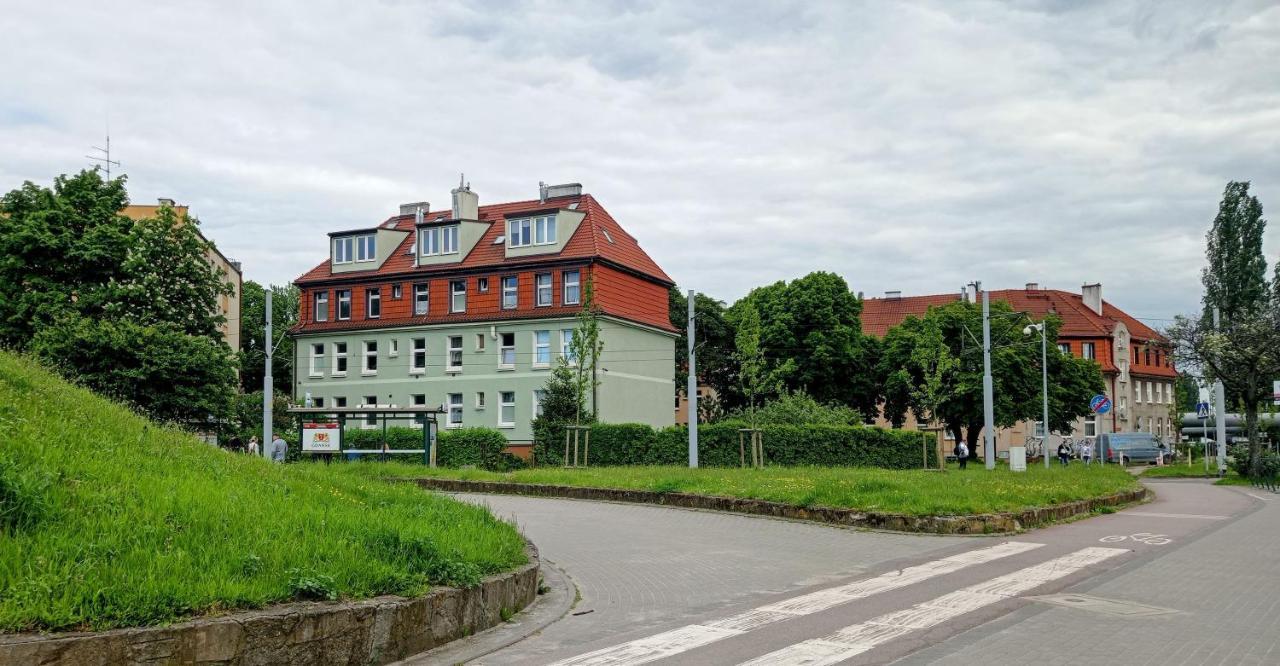 Appartamento Zielona Kamienica Danzica Esterno foto